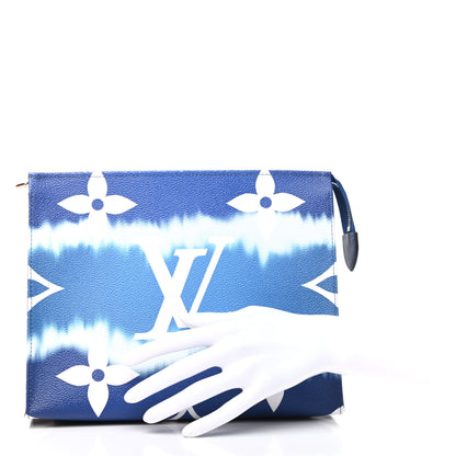 Louis Vuitton Monogram Escale Toiletry Pouch 26 Blue 2 of 8