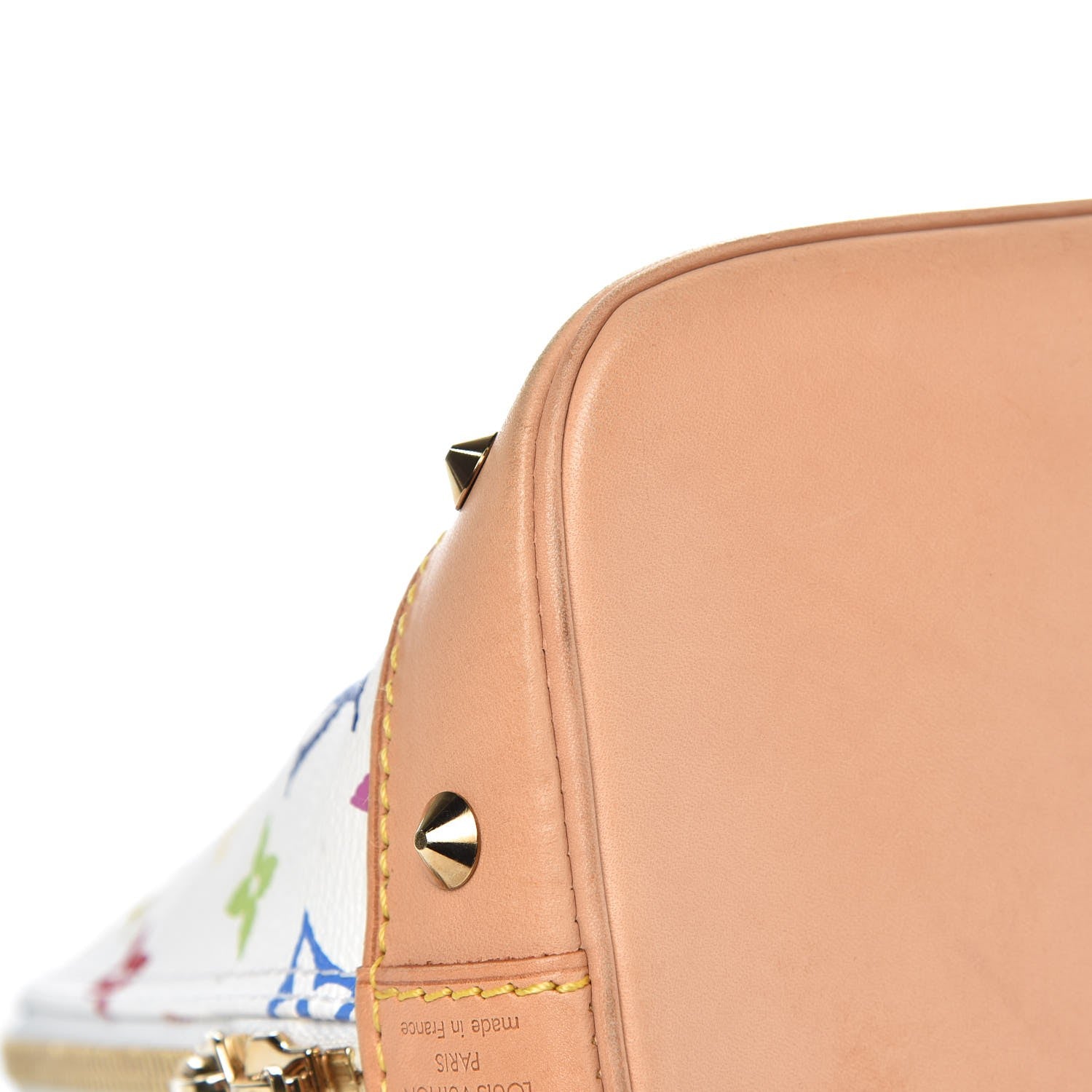 Louis Vuitton Monogram Multicolor Alma White 8 of 11