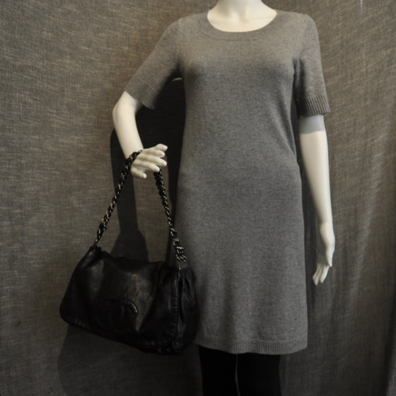 Chanel Lambskin Rock and Chain Large Flap Black 2 of 13