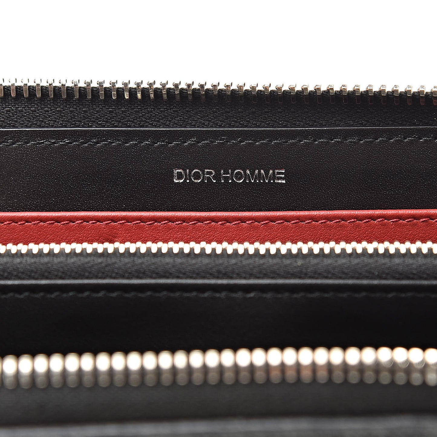 HOMME Monogram Coated Canvas Zip Aroun Wallet Grise