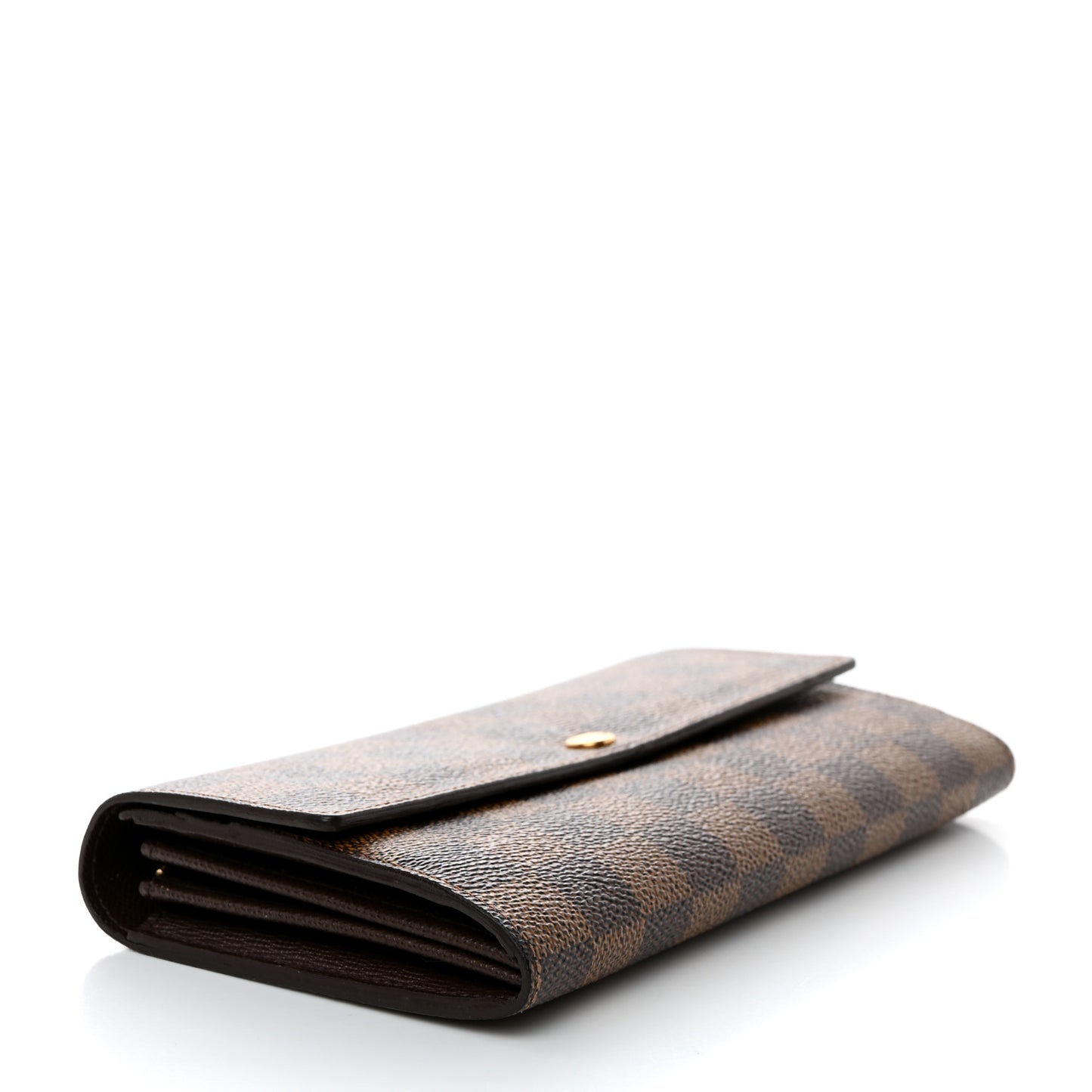 LOUIS VUITTON Damier Ebene Sarah Wallet