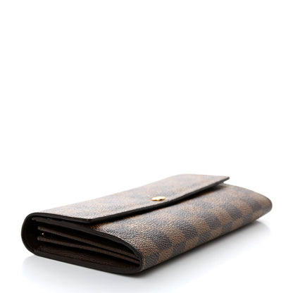 Louis Vuitton LOUIS VUITTON Damier Ebene Sarah Wallet 4 of 7
