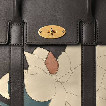 Mulberry Smooth Calfskin Magnolia Patch Bayswater Dark Clay Chalk 7 of 9