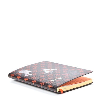 Louis Vuitton Catogram Clemence Notebook MM Marron 4 of 6