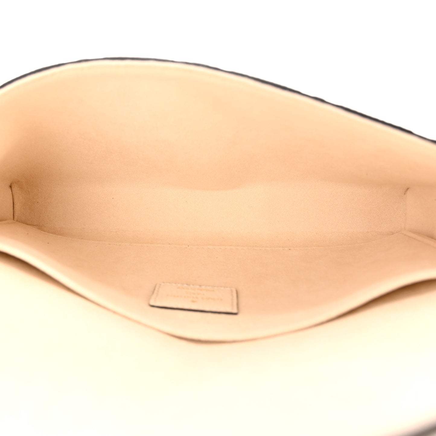 Empreinte Pochette Felicie Chain Wallet Cream