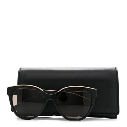 Chanel Acetate CC Butterfly Sunglasses 5414 Black Beige 9 of 9