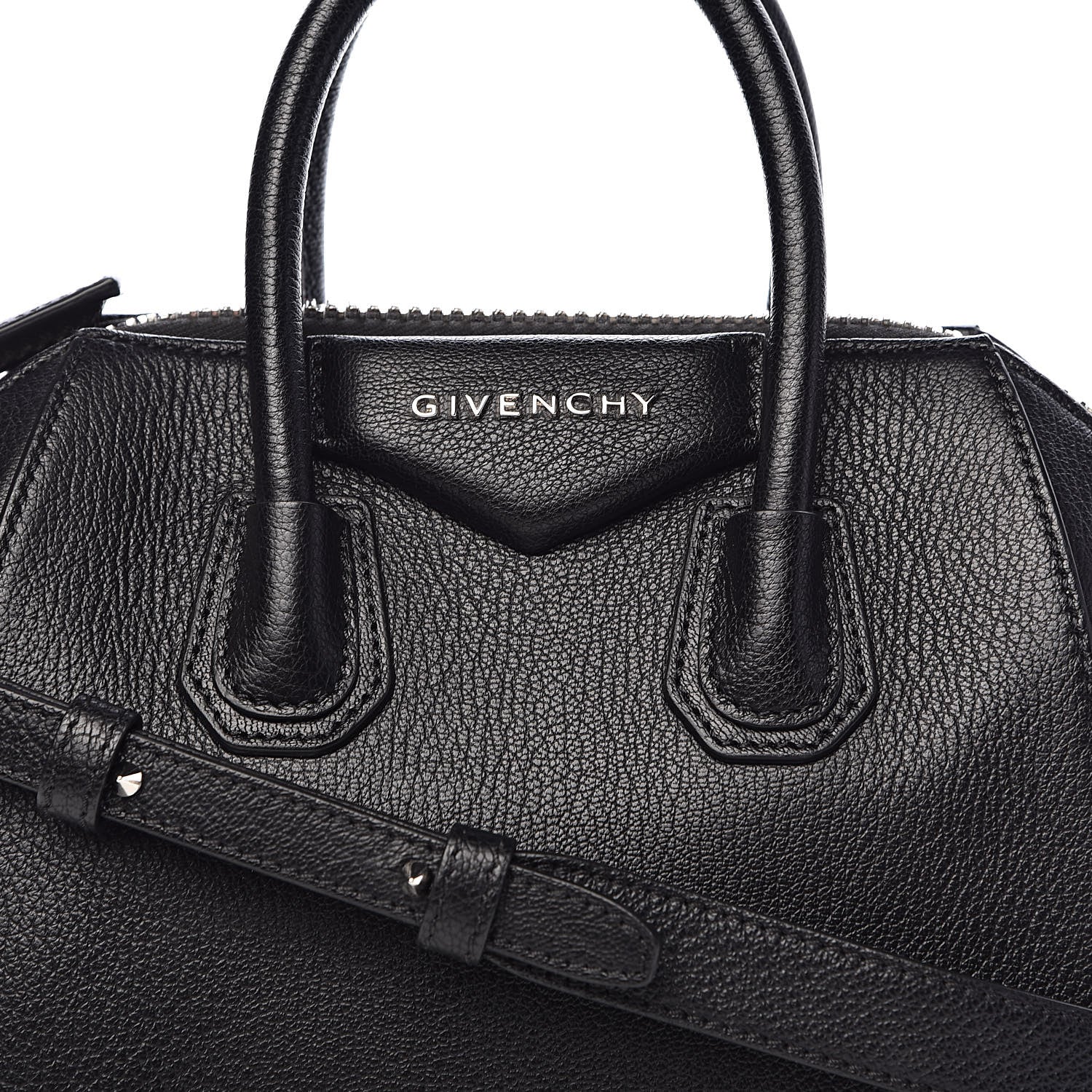Givenchy Sugar Goatskin Mini Antigona Black 10 of 10