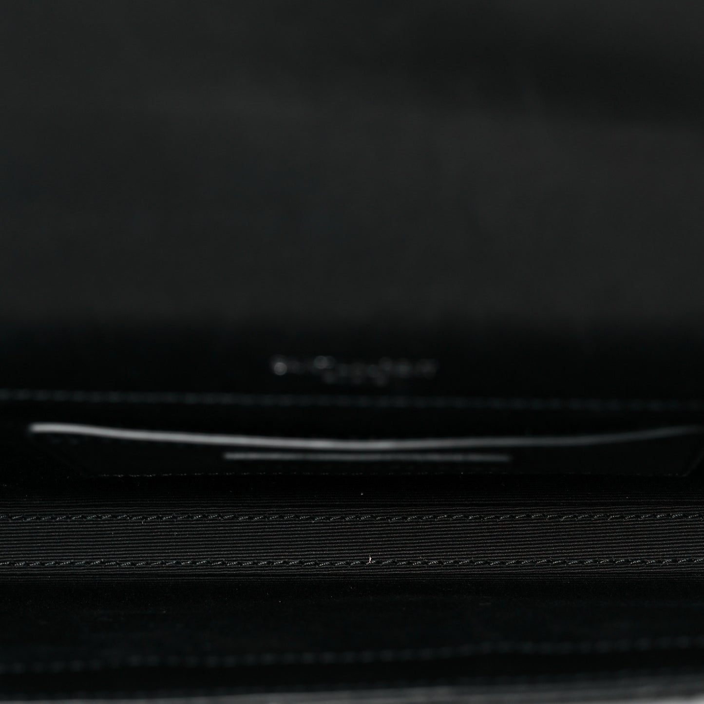 Lambskin Quilted Kate Clutch Black