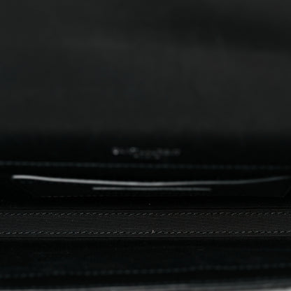 Saint Laurent Lambskin Quilted Kate Clutch Black 5 of 9