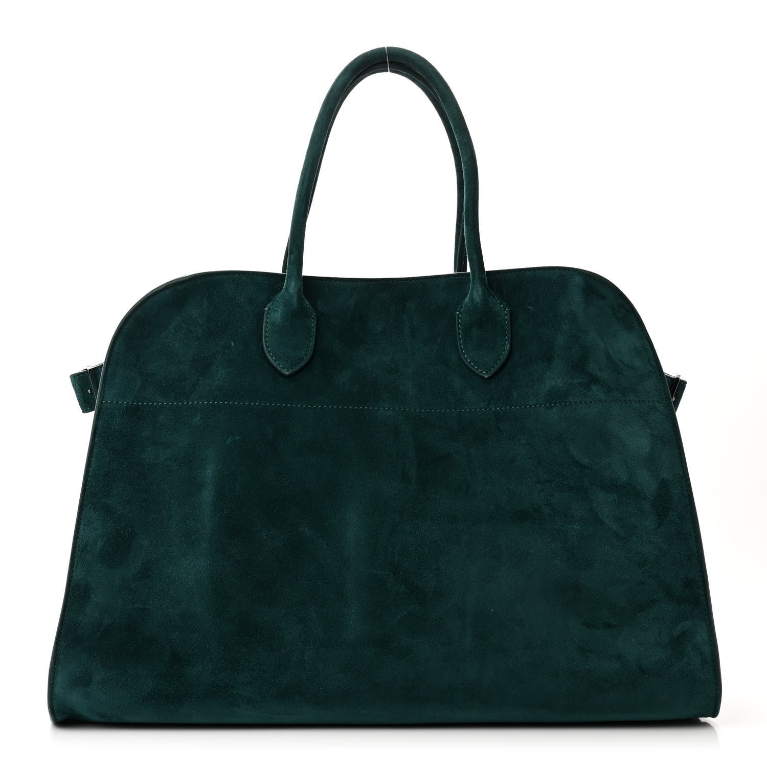 The Row Suede Soft Margaux 15 Teal Green 1 of 9