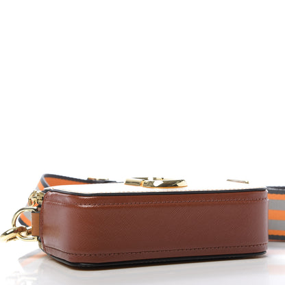 Marc Jacobs Saffiano Small Snapshot Camera Bag Yellow Multi 4 of 11