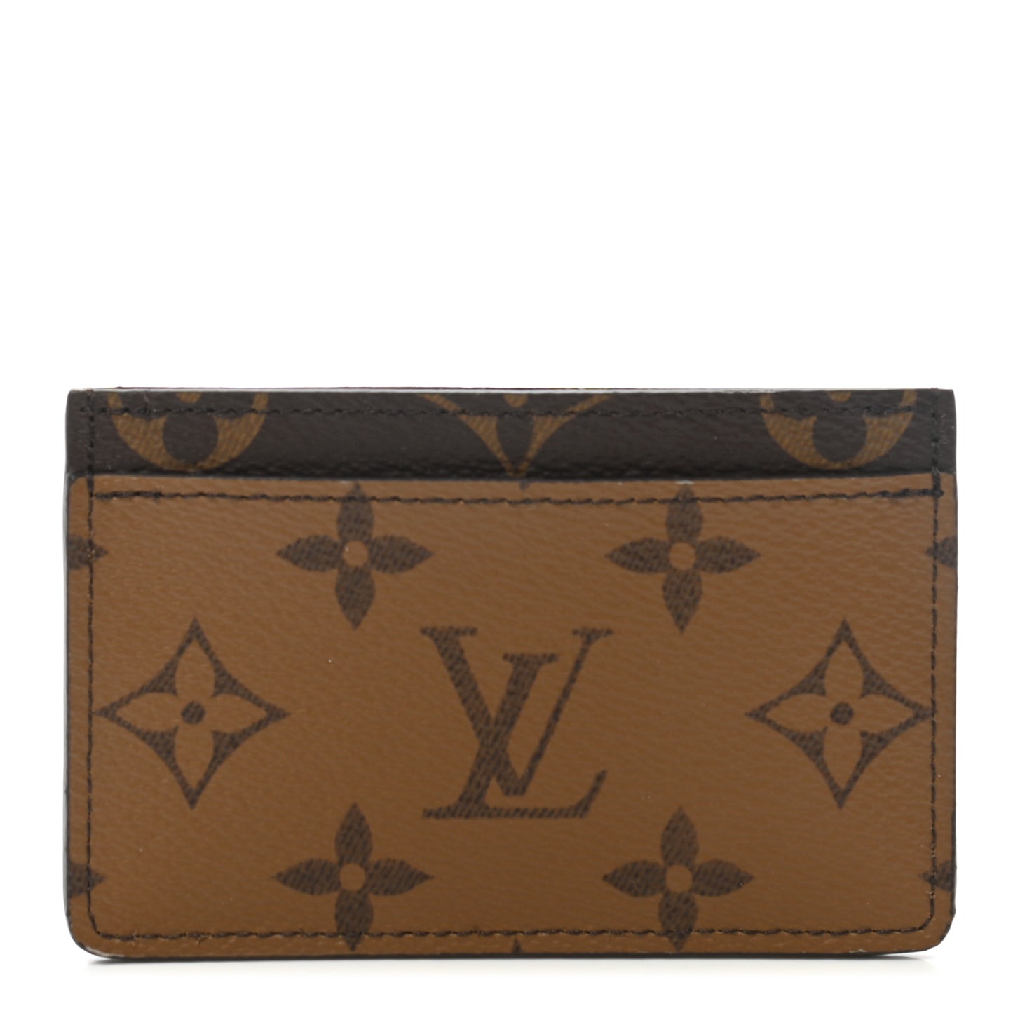 Reverse Monogram Card Holder