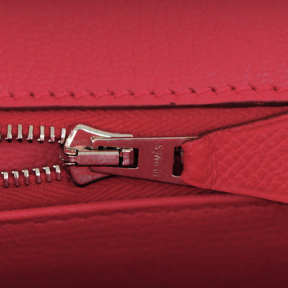 Hermes Epsom Birkin 35 Rouge Garance 14 of 26