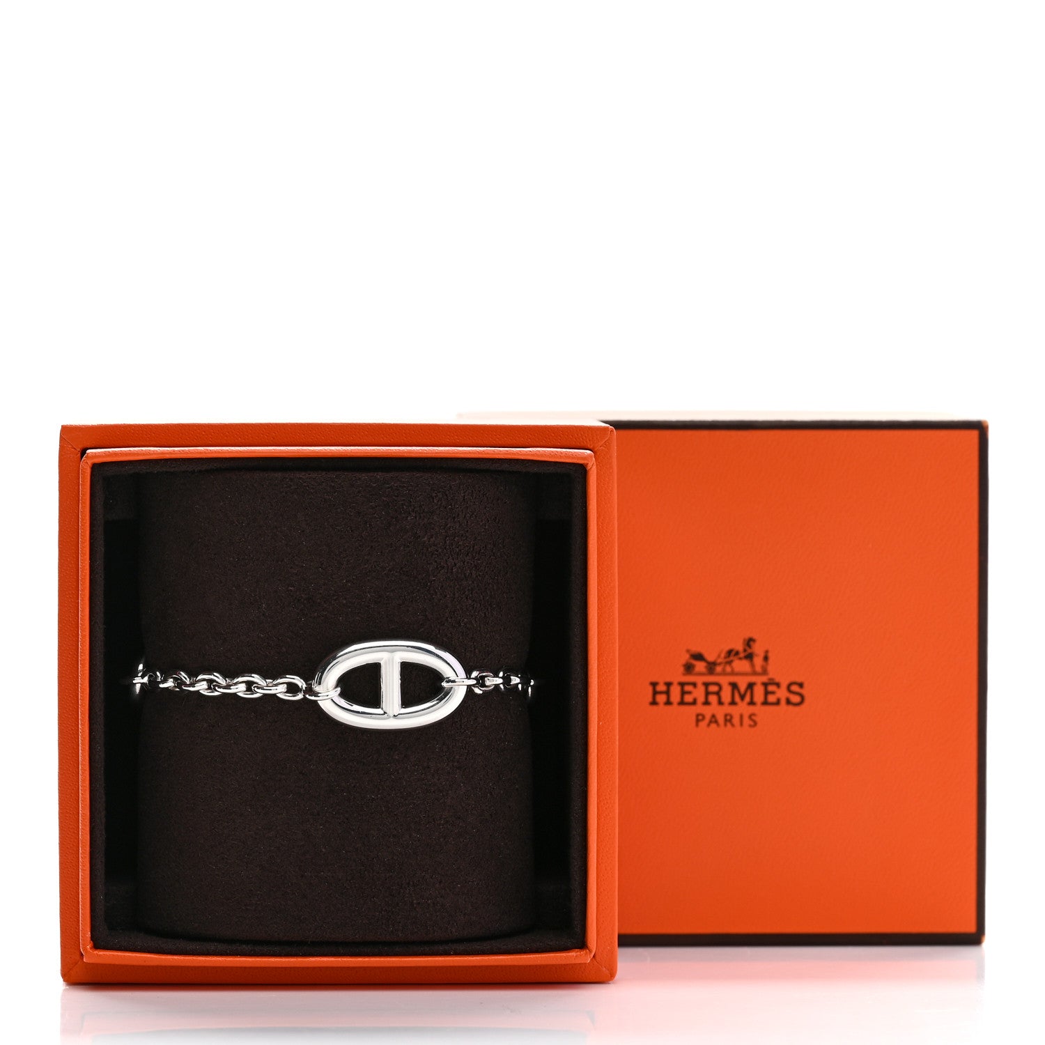 Hermes Sterling Silver Farandole Bracelet SH 4 of 4