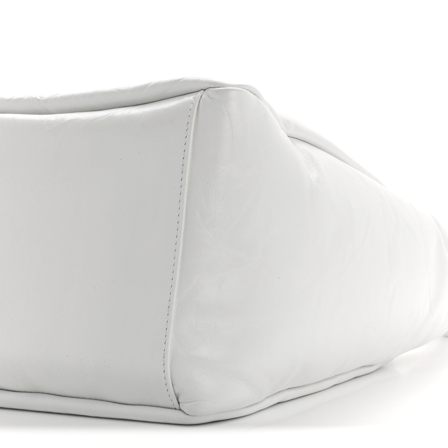 Calfskin Monaco Sling Shoulder Bag White