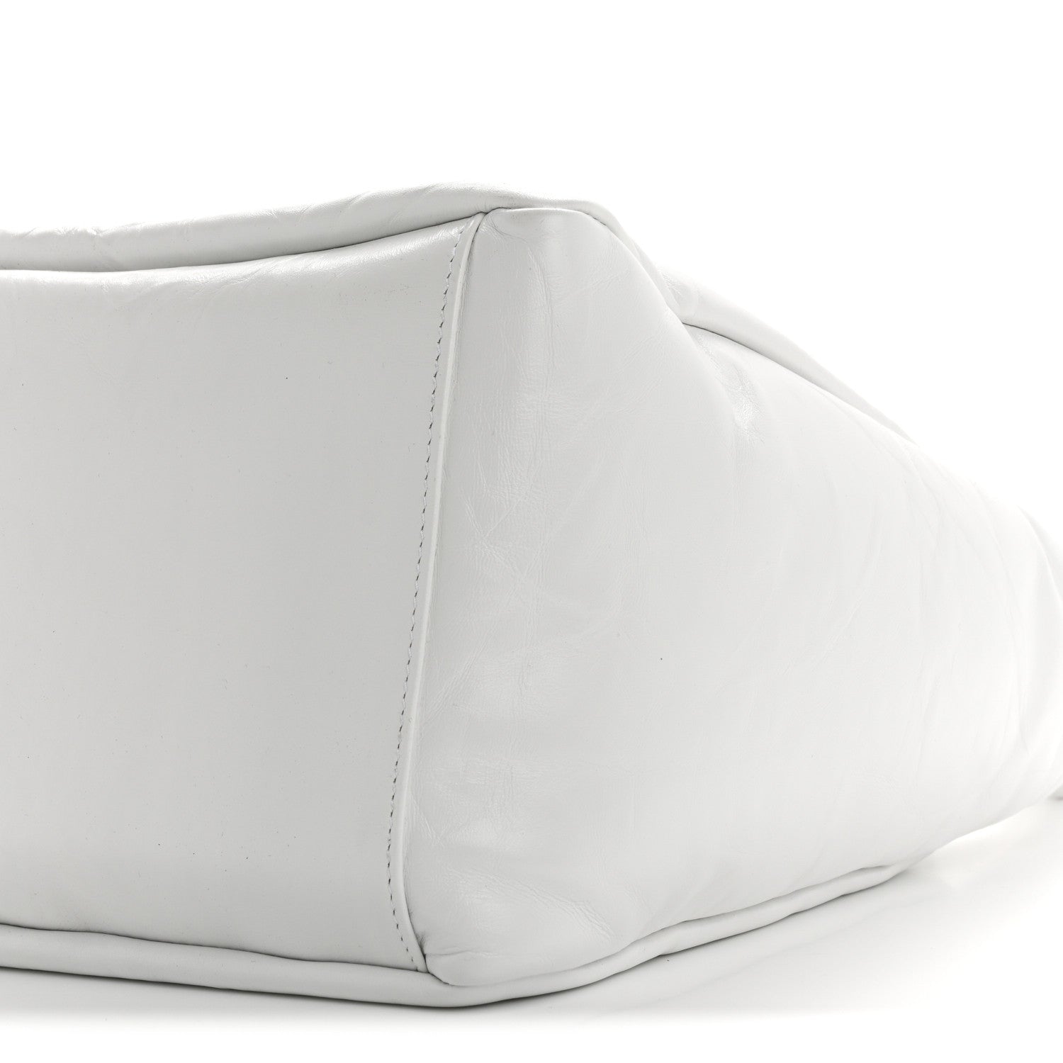 Balenciaga Calfskin Monaco Sling Shoulder Bag White 10 of 10