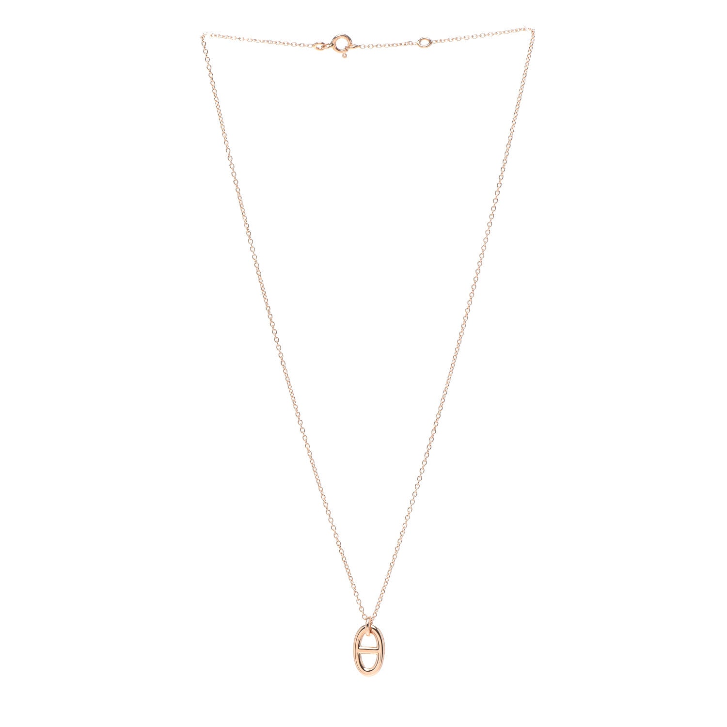 Hermes 18K Rose Gold PM Farandole Pendant Necklace 3 of 6