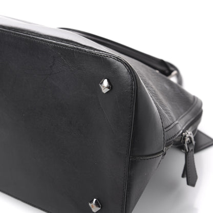 MCM Visetos Heritage Bowler Bag Black 10 of 11