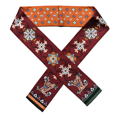 Louis Vuitton Silk Asnieres Bandeau Scarf 1 of 3