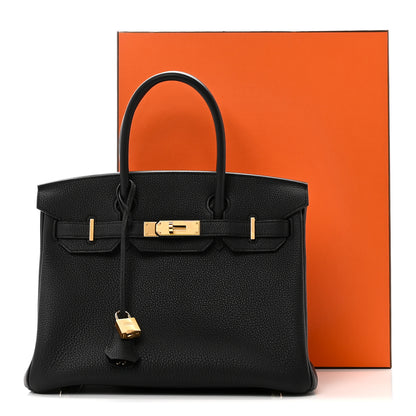Hermes Togo Birkin 30 Black 11 of 11
