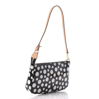 Louis Vuitton Vernis Kusama Infinity Dots Pochette Accessories Black 3 of 9