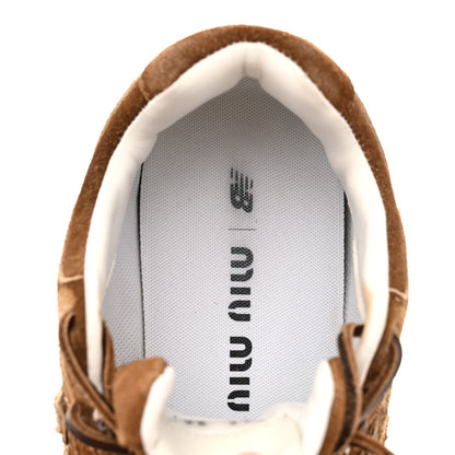 Miu Miu X NEW BALANCE Suede 530 SL Sneakers 35.5 Cinnamon 7 of 12