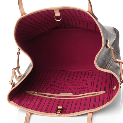 Louis Vuitton Monogram Neo Neverfull MM Pivoine 4 of 4
