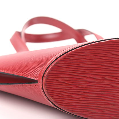 Louis Vuitton Epi Saint Jacques PM Castillan Red 8 of 14