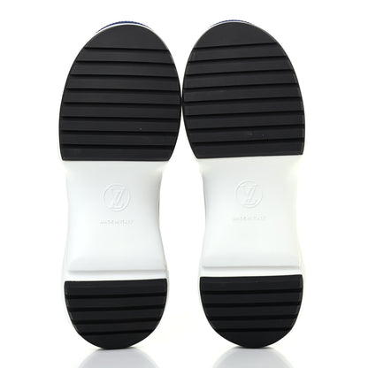 Louis Vuitton Stretch Textile LV Archlight Sneaker Boots 38 Black Blue 4 of 4