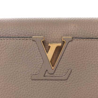 Louis Vuitton Taurillon Capucines PM Galet 10 of 12