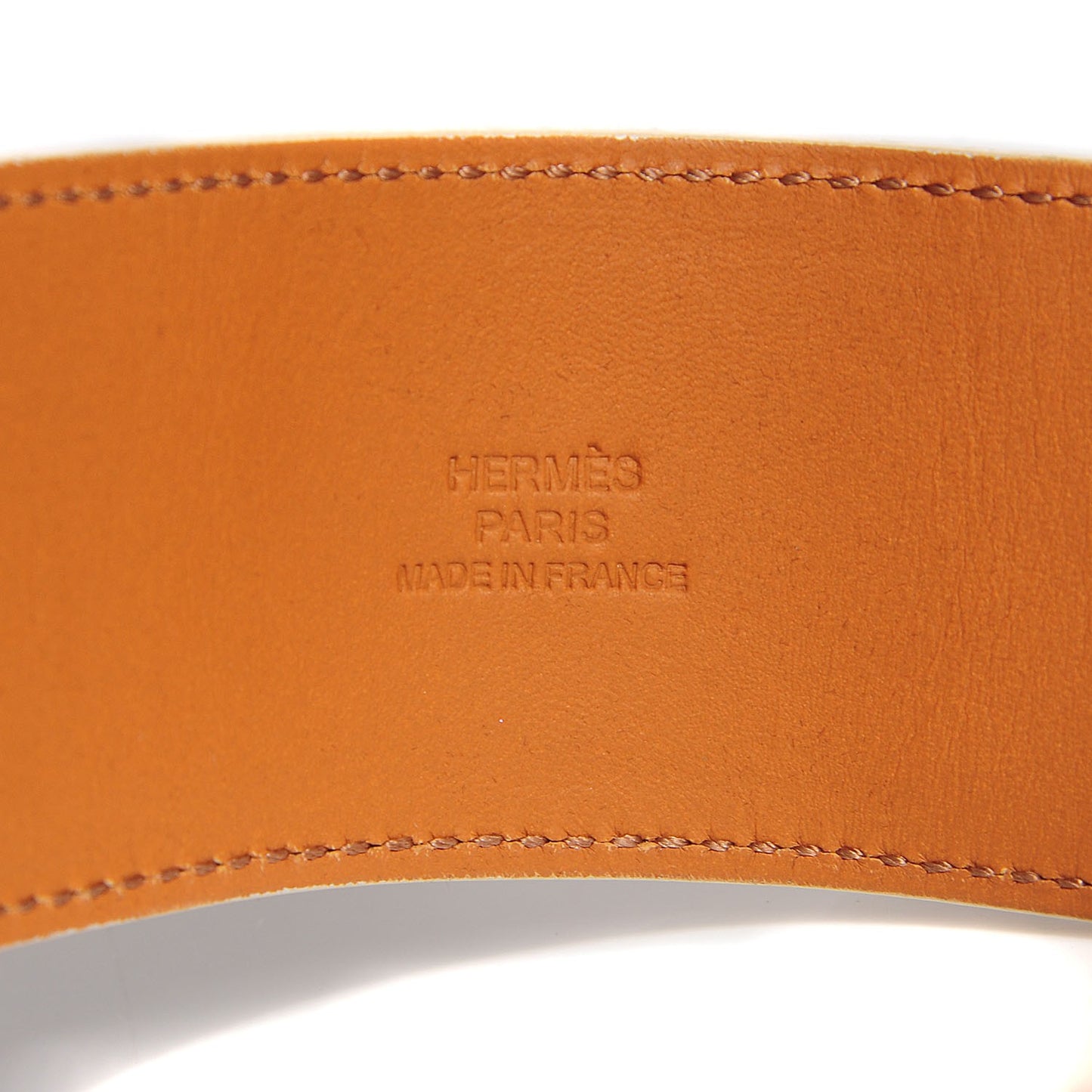 Epsom Collier de Chien CDC Bracelet Large White