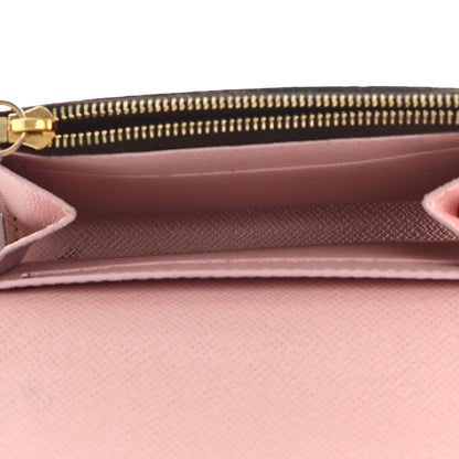 Louis Vuitton Damier Ebene Rosalie Coin Purse Rose Ballerine 5 of 10
