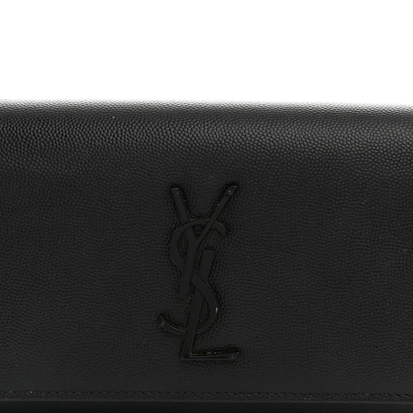 Grain De Poudre Monogram Kate Belt Bag Black