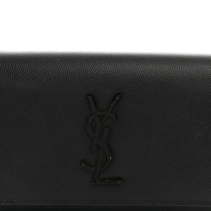 Saint Laurent Grain De Poudre Monogram Kate Belt Bag Black 7 of 10