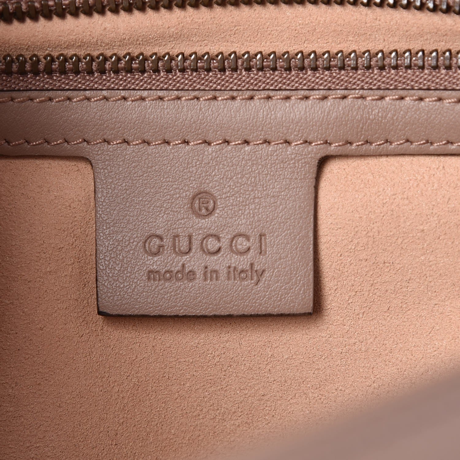 Gucci Calfskin Matelasse Small GG Marmont Shoulder Bag Porcelain Rose 6 of 11