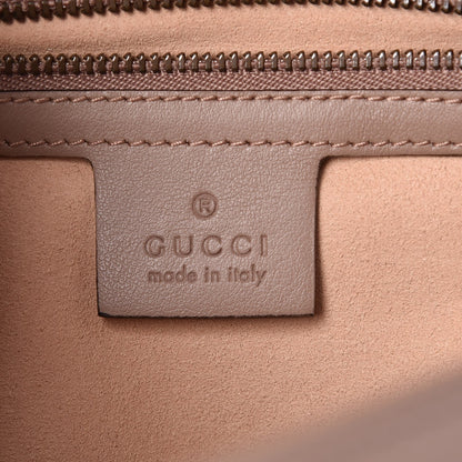 Gucci Calfskin Matelasse Small GG Marmont Shoulder Bag Porcelain Rose 6 of 11