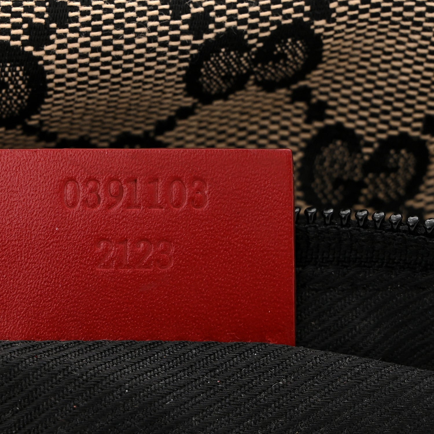 Gucci Monogram Boat Pochette Red 7 of 10