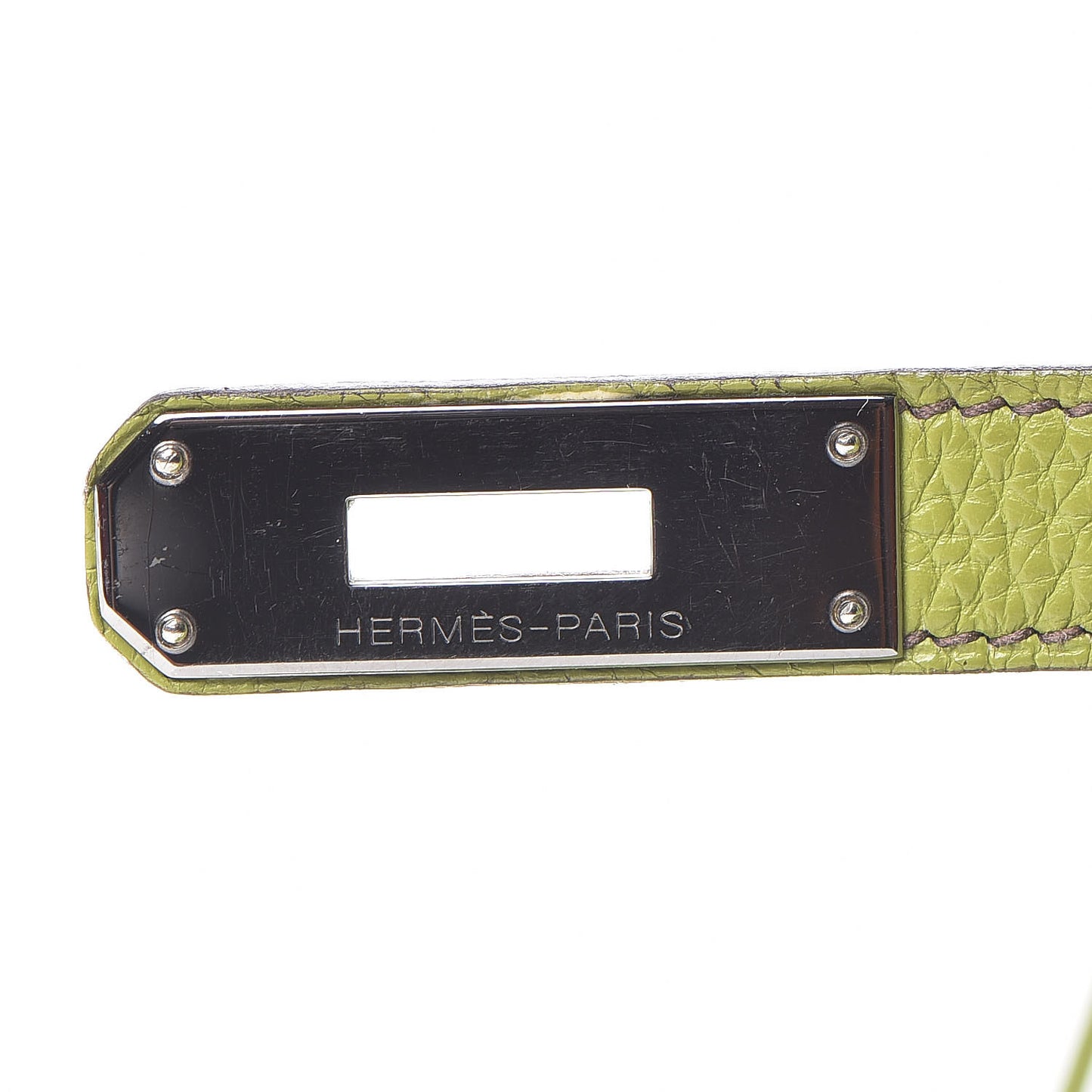 Togo Birkin 35 Vert Anis