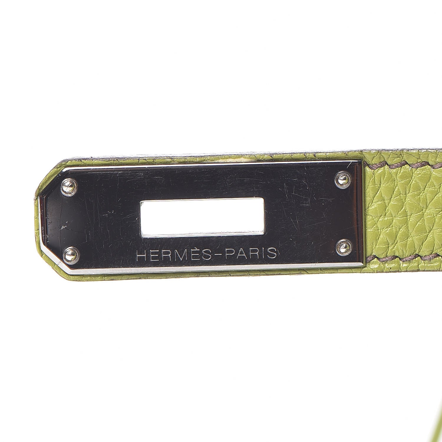 Hermes Togo Birkin 35 Vert Anis 25 of 37