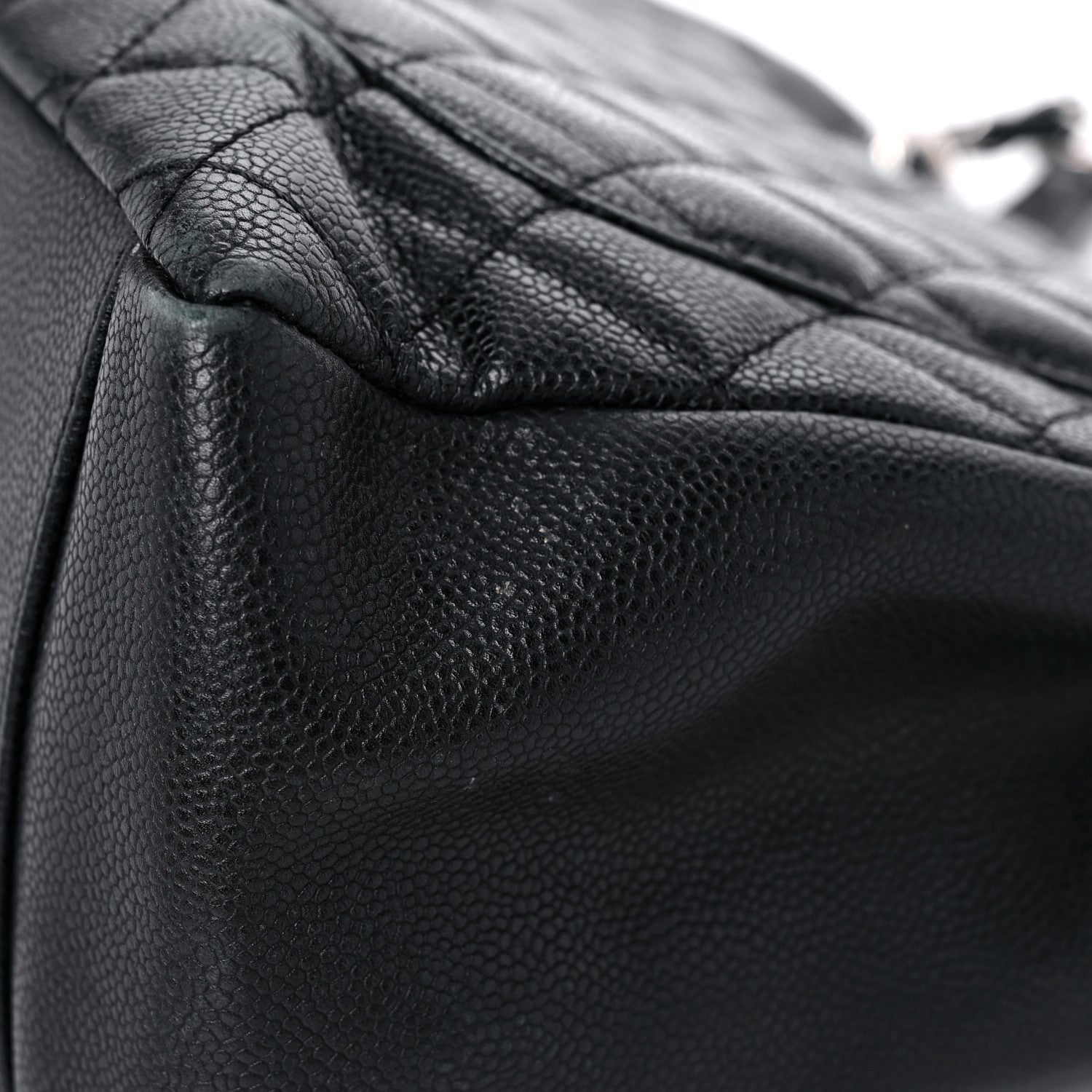 Chanel Caviar Quilted Grand Shopping Tote GST Black 18 of 23