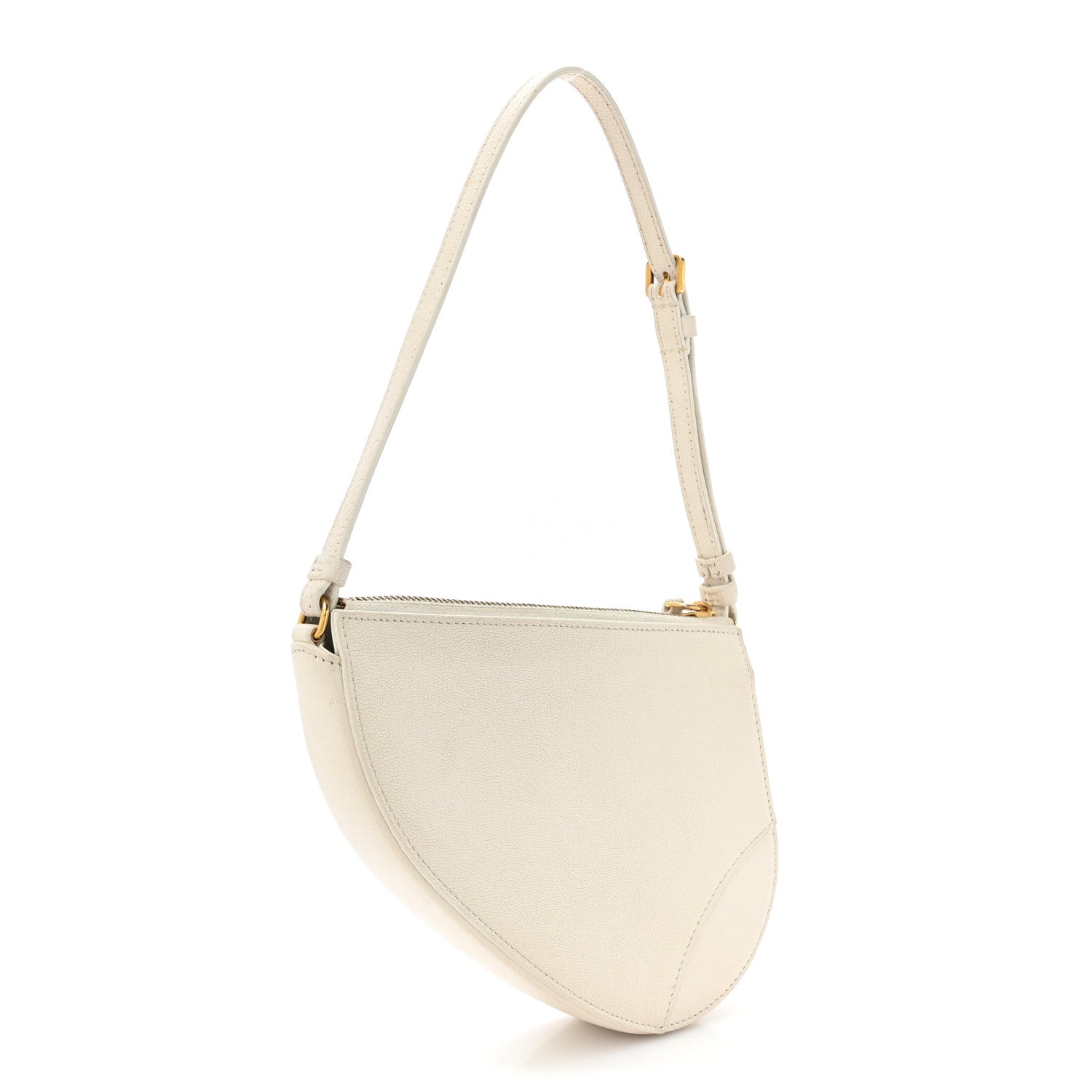 Christian Dior Goatskin Saddle Rodeo Pouch Latte 3 of 14