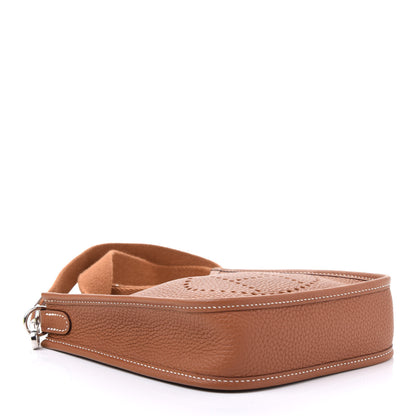 Hermes Taurillon Clemence Evelyne TPM Gold 3 of 10