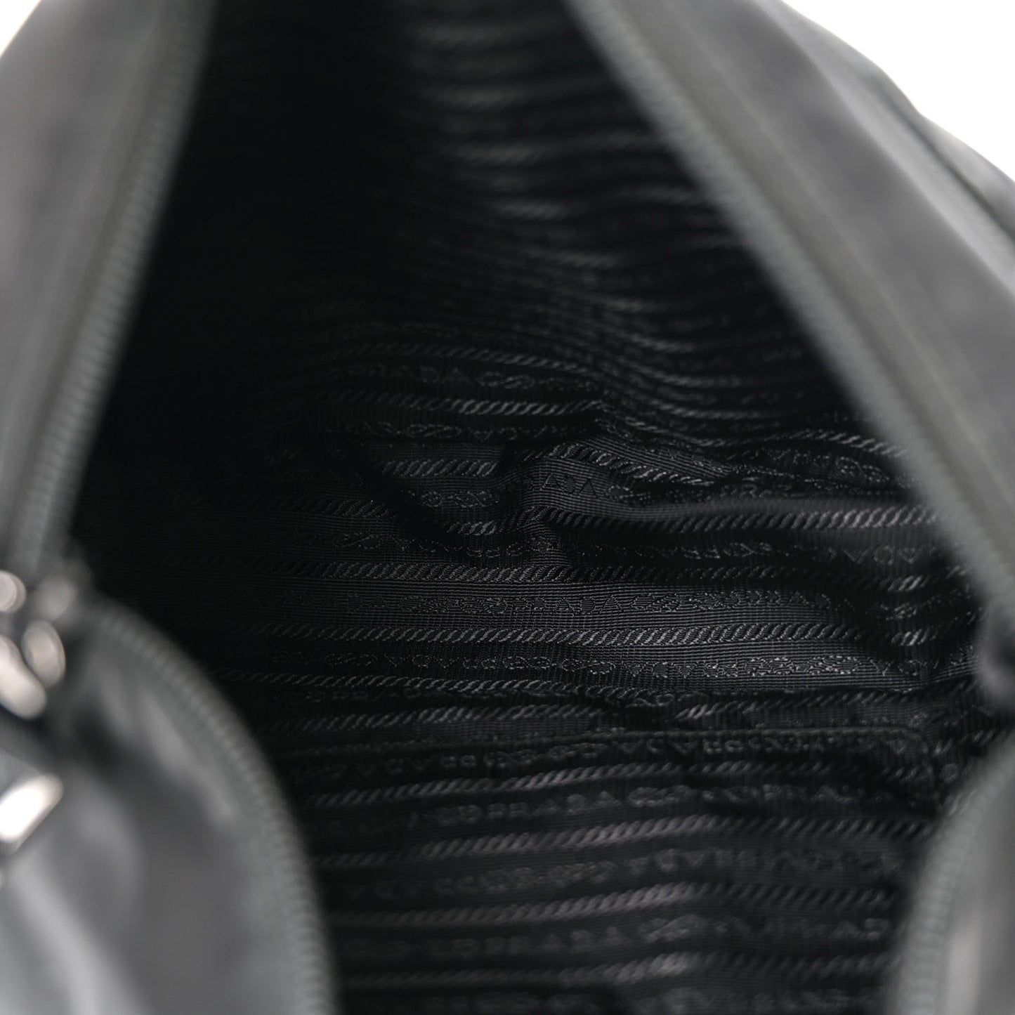 Tessuto Nylon Messenger Bag Black