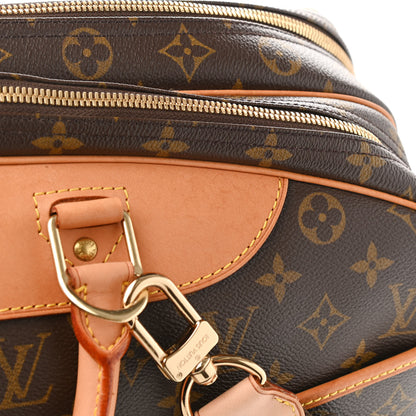 Louis Vuitton Monogram Alize 2 Compartment Luggage Travel Bag 14 of 14