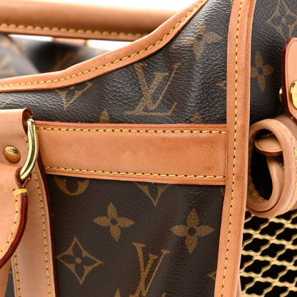 Louis Vuitton Monogram Sac Chien 40 Pet Carrier 23 of 25