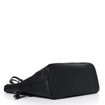 Louis Vuitton Empreinte Monogram Giant Neverfull MM Black 5 of 13