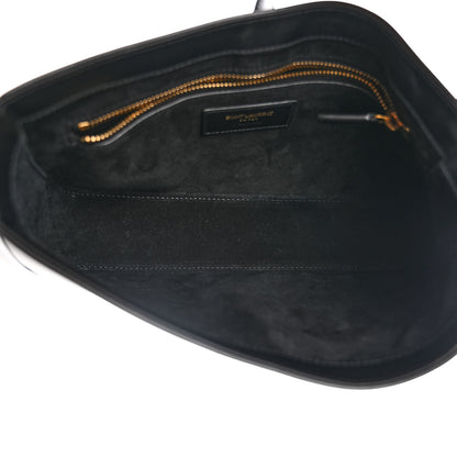 Saint Laurent Smooth Calfskin Le 5 A 7 Hobo Black 5 of 10