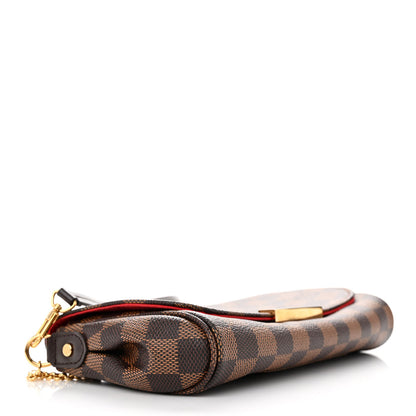 Louis Vuitton Damier Ebene Favorite PM 4 of 11