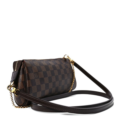 Louis Vuitton Damier Ebene Eva Clutch 3 of 11