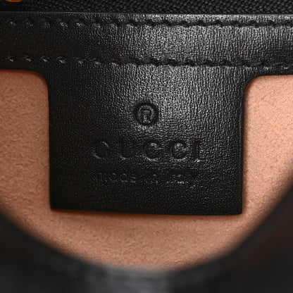 Gucci Boarded Dyana Lux Calfskin Small Jackie 1961 Hobo Black 6 of 10